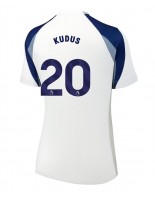 Ženske Nogometnih dresov Tottenham Hotspur Mohammed Kudus #20 Domači 2025-26 Kratki rokavi